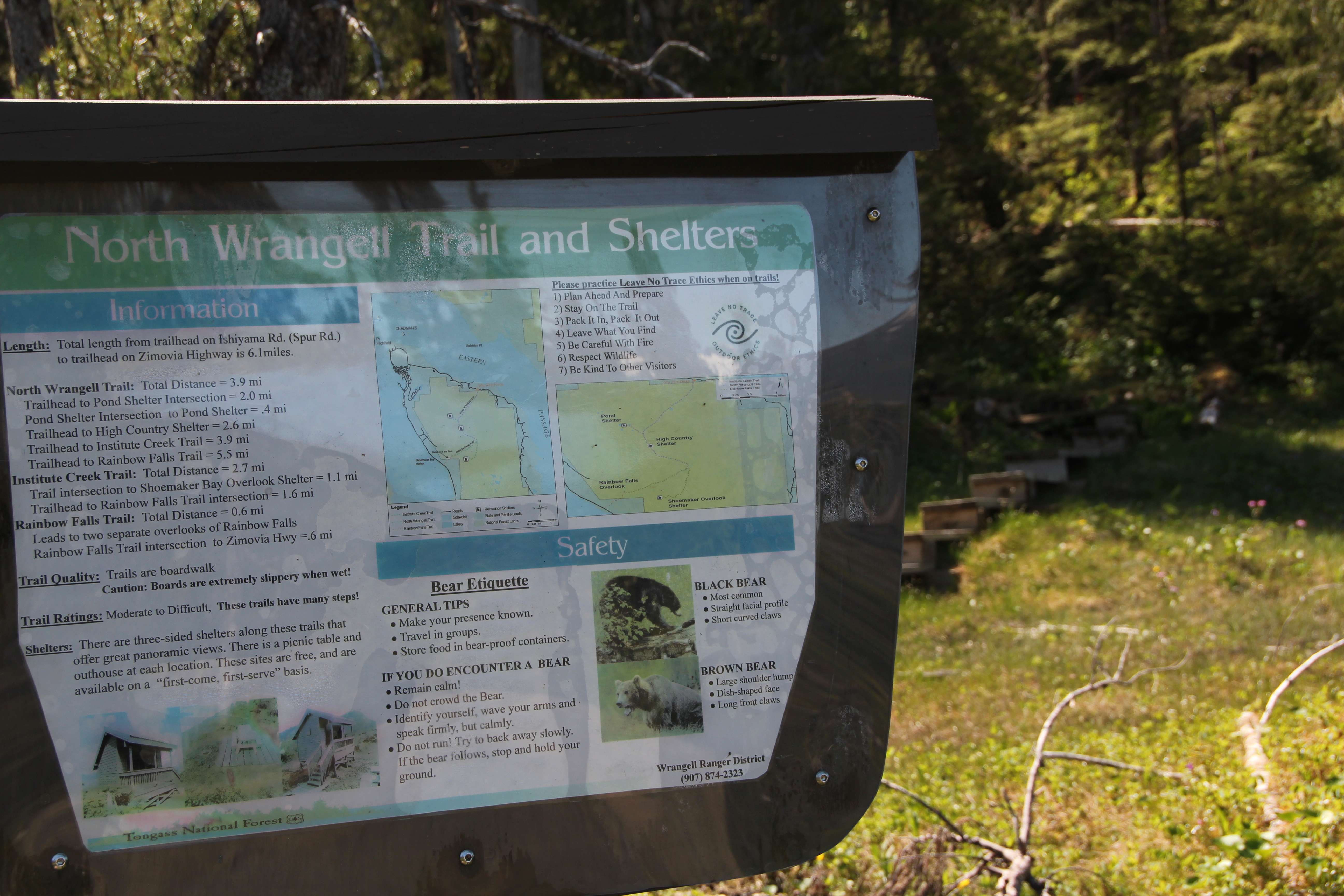 Trail Head Sign