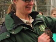 Gwen Baluss, Bird Banding