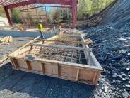 Water Treatment Plant - Footings & Steel Building Erection On-going May 2024