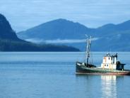 Fishing Boat in front of Elephant's Nose