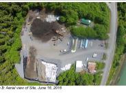 Aerial of site June  2016