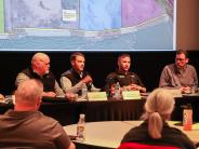 Borough Manager answering question