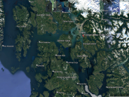 Google Earth Map of Wrangell Google Earth Map of Wrangell