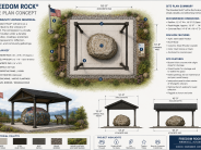 Site Plan for Freedom Rock Project Site Plan Image for Freedom Rock Project