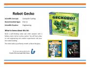 Robot Gecko