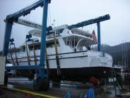 Boat over Washdown Pad