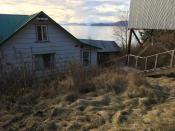 northern view of home from culvert location