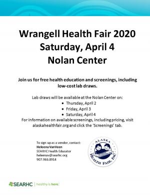 health fair flyer