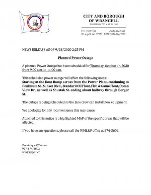 Map of Affected Area