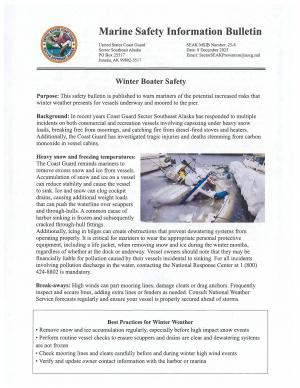 Winter Boater Safety