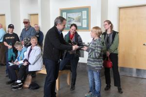 Governor Parnell visits Wrangell