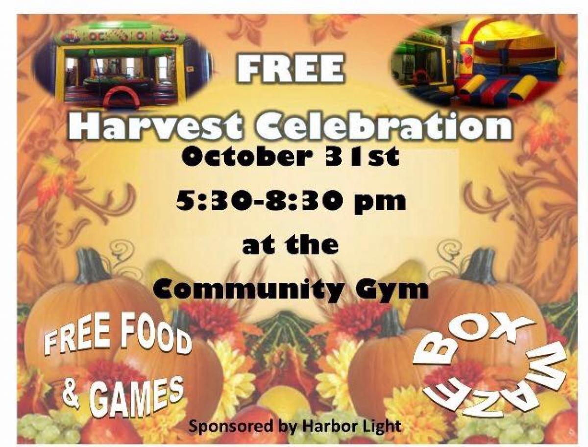 Harvest Celebration flier