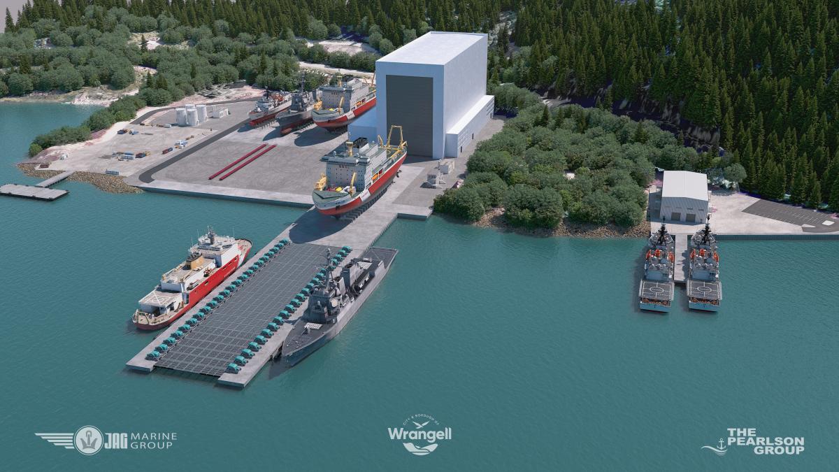 Wrangell Shipyard Concept Shipyard Concept