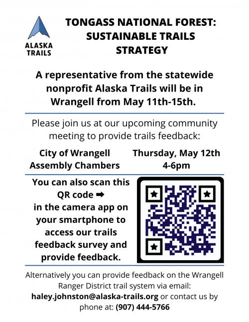 Community Trails Strategy Meeting Wrangell Alaska