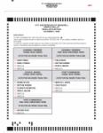 2025 Local Election - Sample Ballot